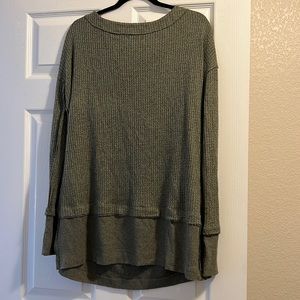 Free people olive green tunic